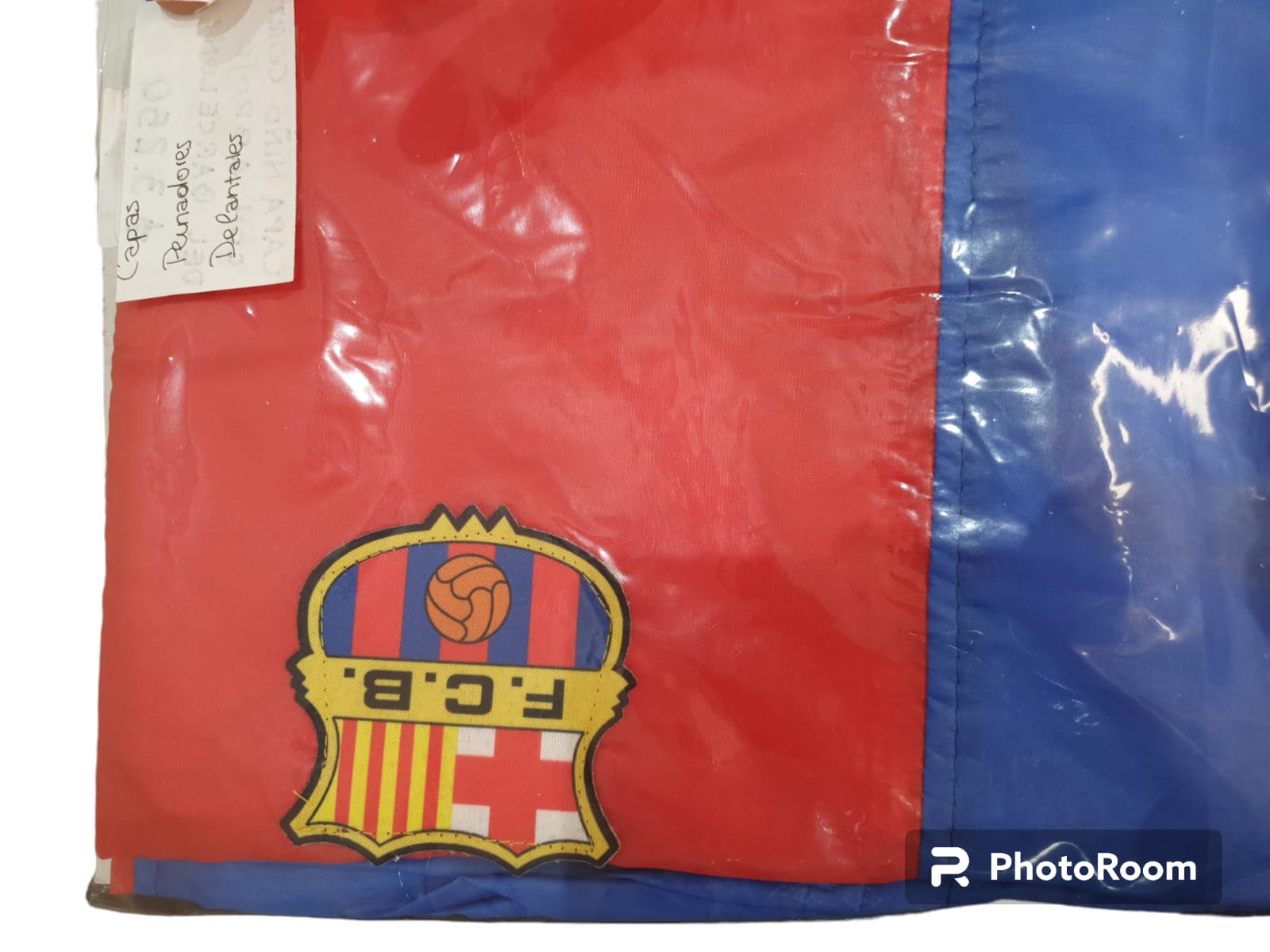 Capa NIÑOS Equipo Futbol  (Barcelona/Boca) con abrojo CyT
